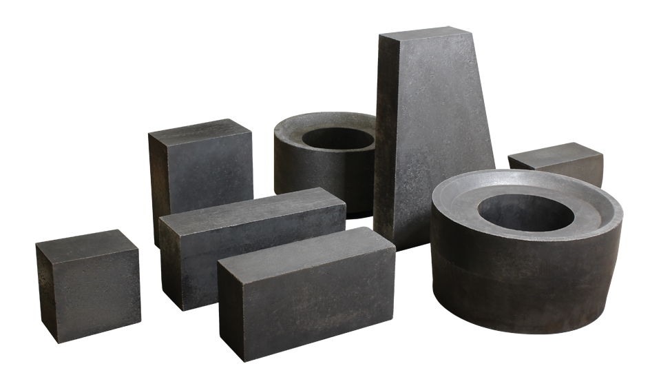 Shaped INTOCAST refractory products