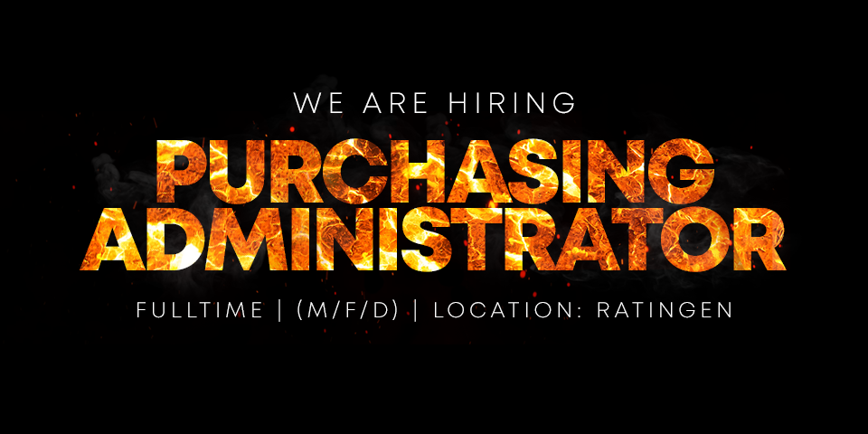 Full-time Position as Purchasing Administrator
(M/F/D) 
Location: Ratingen